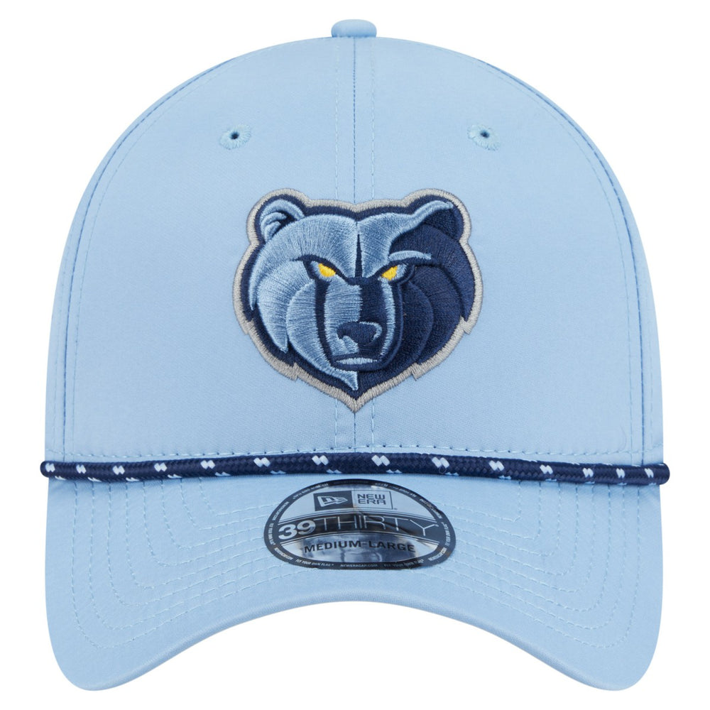 Memphis Grizzlies Featherweight Poly Rope Flex 39Thirty Hat - Light Blue | New Era for sale
