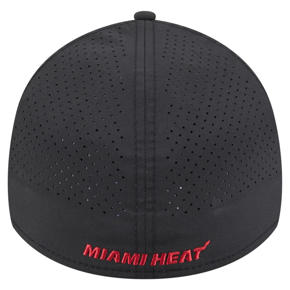 Miami Heat Featherweight Poly Rope Flex 39Thirty Hat - Black | New Era outlet