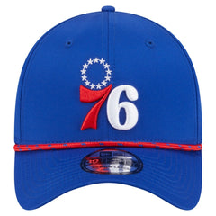 Philadelphia 76ers Featherweight Poly Rope Flex 39Thirty Hat - Royal | New Era shop