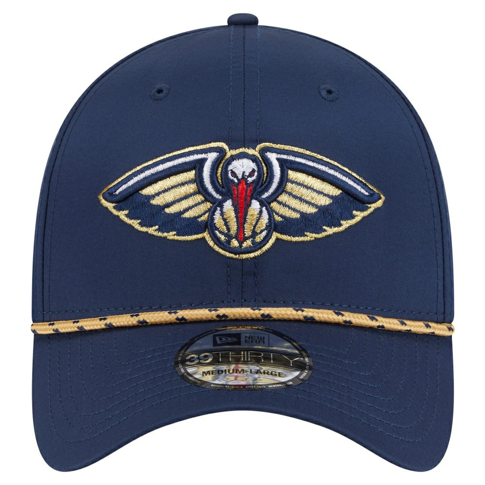 New Orleans Pelicans Featherweight Poly Rope Flex 39Thirty Hat - Navy | New Era outlet