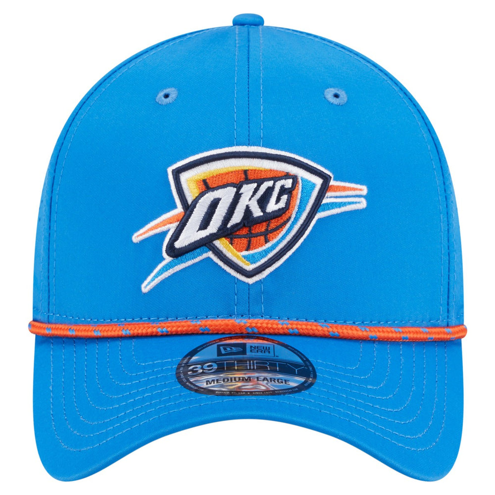 Oklahoma City Thunder Featherweight Poly Rope Flex 39Thirty Hat - Blue | New Era discount