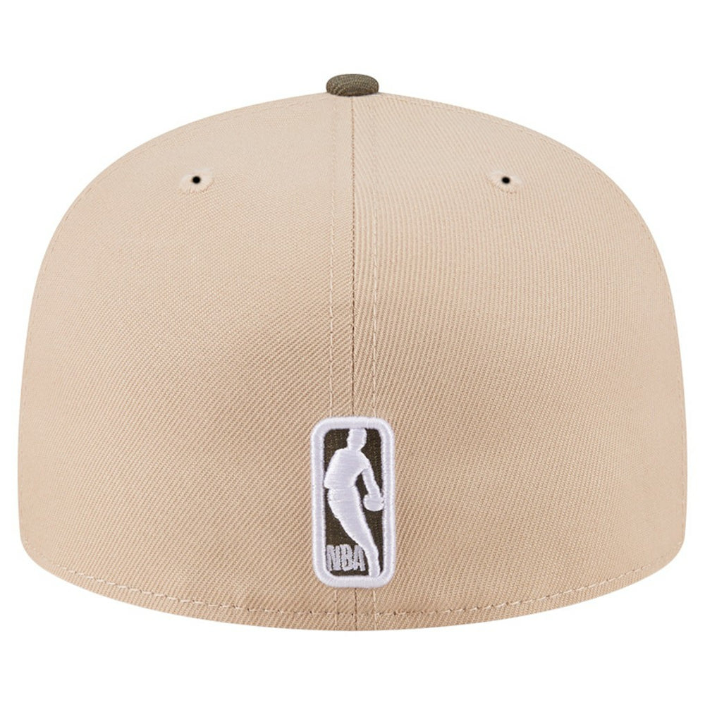 Boston Celtics Color Pack Two-Tone 59FIFTY A-Frame Fitted Hat - Tan | New Era cheap