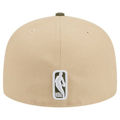 Philadelphia 76ers Color Pack Two-Tone 59FIFTY A-Frame Fitted Hat - Tan | New Era online