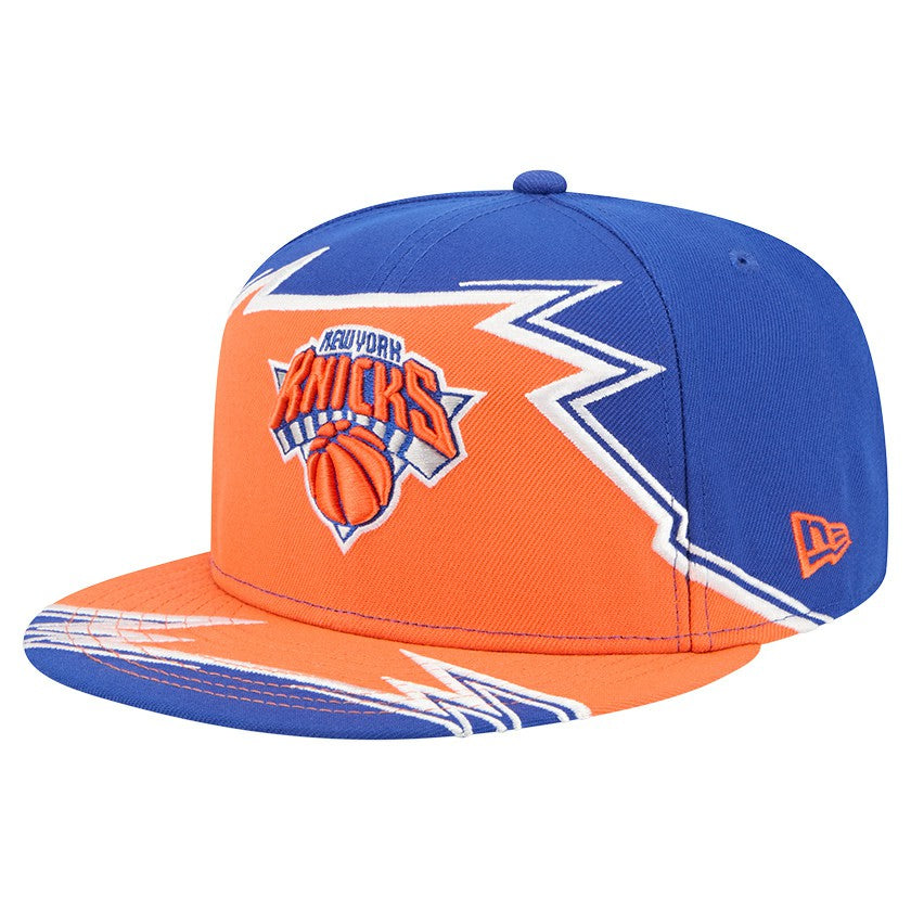 New York Knicks Break 59FIFTY Fitted Hat - Blue/Orange | New Era shop