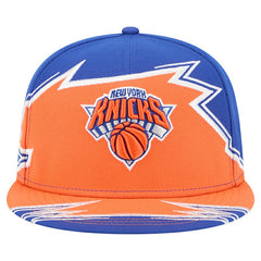 New York Knicks Break 59FIFTY Fitted Hat - Blue/Orange | New Era shop