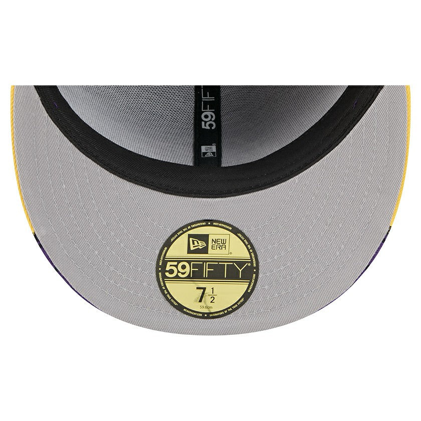 Los Angeles Lakers Break 59FIFTY Fitted Hat - Purple/Gold | New Era online