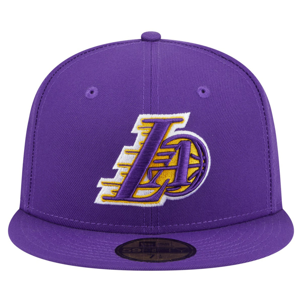 Los Angeles Lakers Deceptor 59FIFTY Fitted Hat - Purple | New Era shop