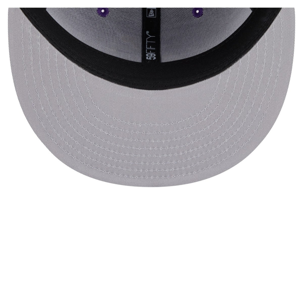 Los Angeles Lakers Deceptor 59FIFTY Fitted Hat - Purple | New Era shop