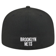 Brooklyn Nets Deceptor 59FIFTY Fitted Hat - Black | New Era for sale