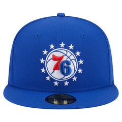 Philadelphia 76ers Deceptor 59FIFTY Fitted Hat - Royal | New Era outlet