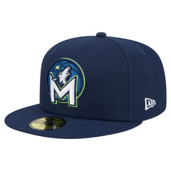 Minnesota Timberwolves Deceptor 59FIFTY Fitted Hat - Navy | New Era shop