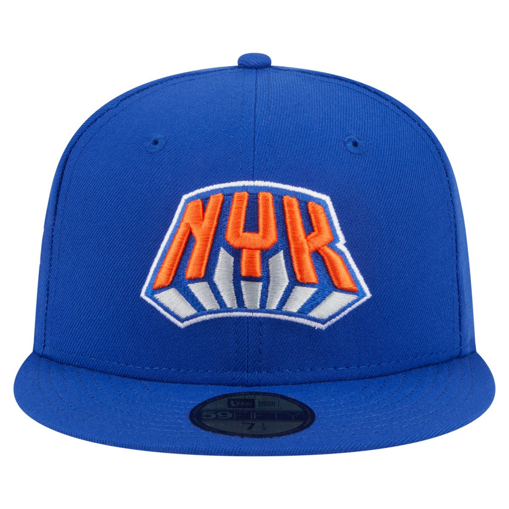 New York Knicks Deceptor 59FIFTY Fitted Hat - Blue | New Era online