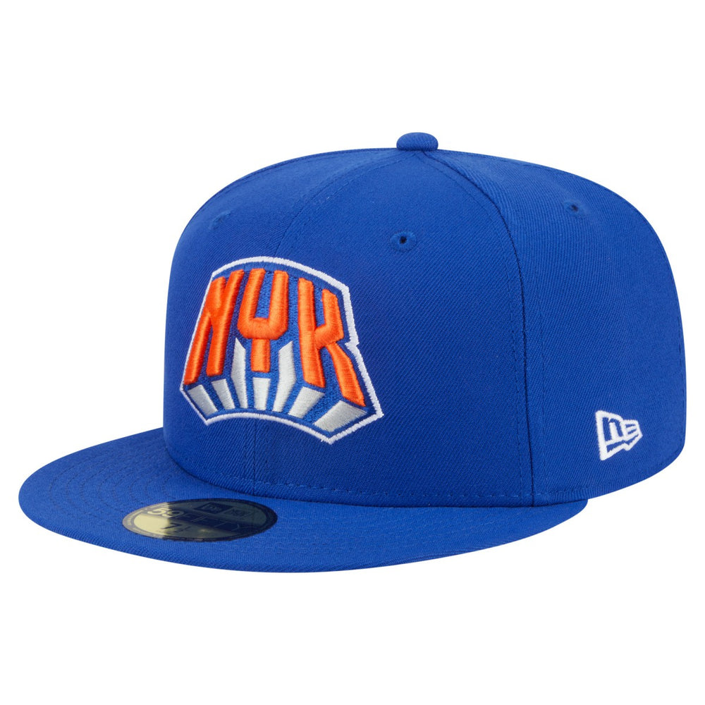 New York Knicks Deceptor 59FIFTY Fitted Hat - Blue | New Era online