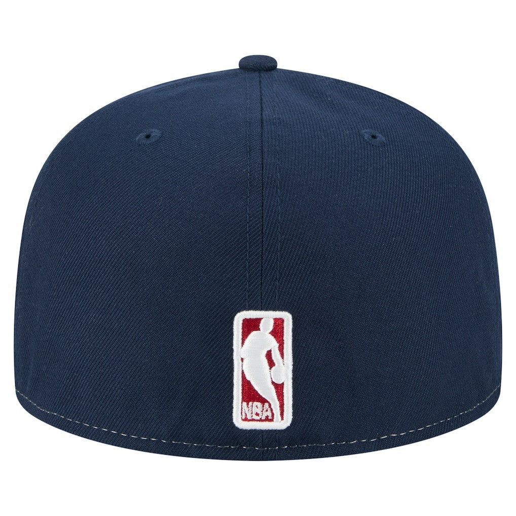 Denver Nuggets Repeat 59Fifty Fitted Hat sale - White/Navy | New Era shop
