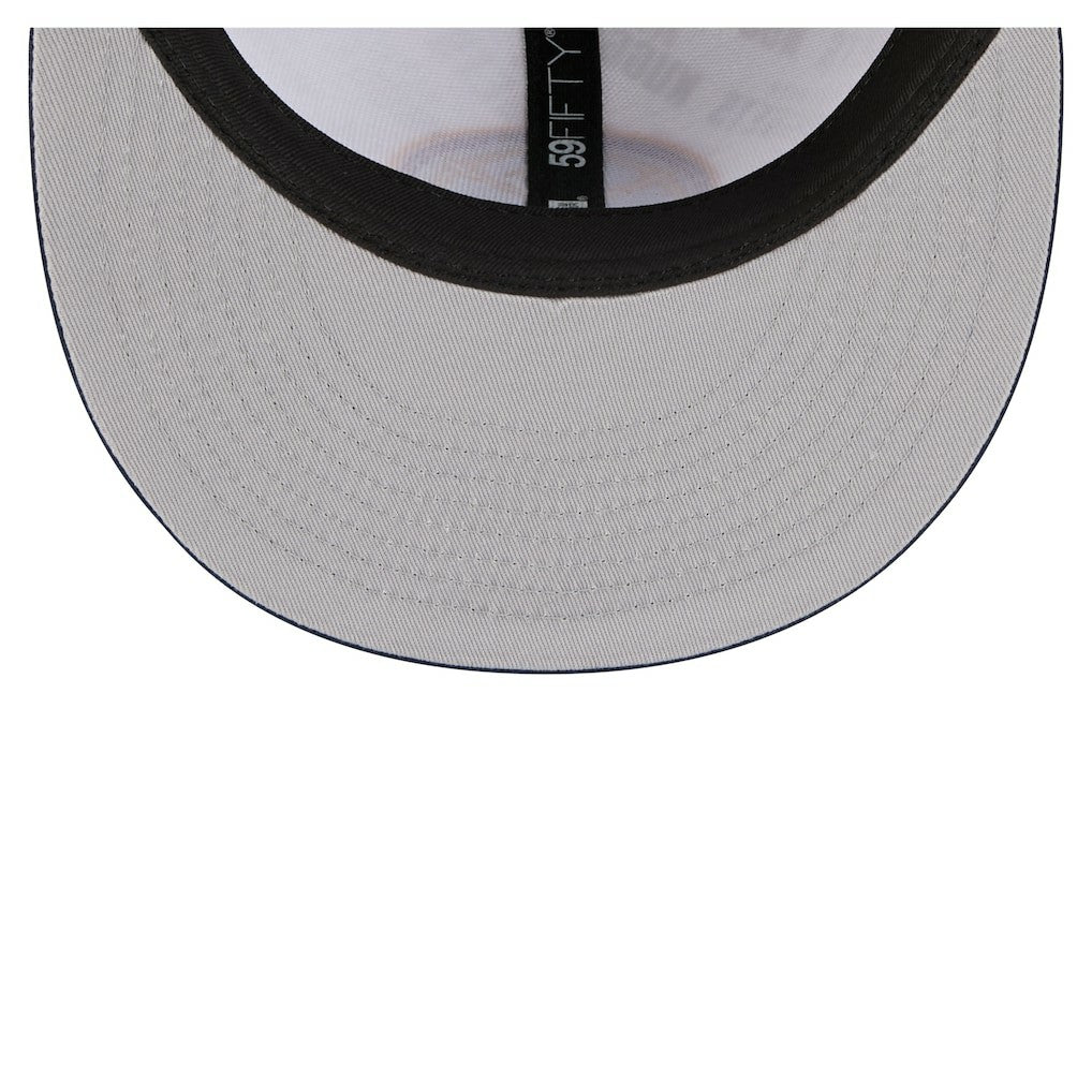 Denver Nuggets Repeat 59Fifty Fitted Hat sale - White/Navy | New Era shop