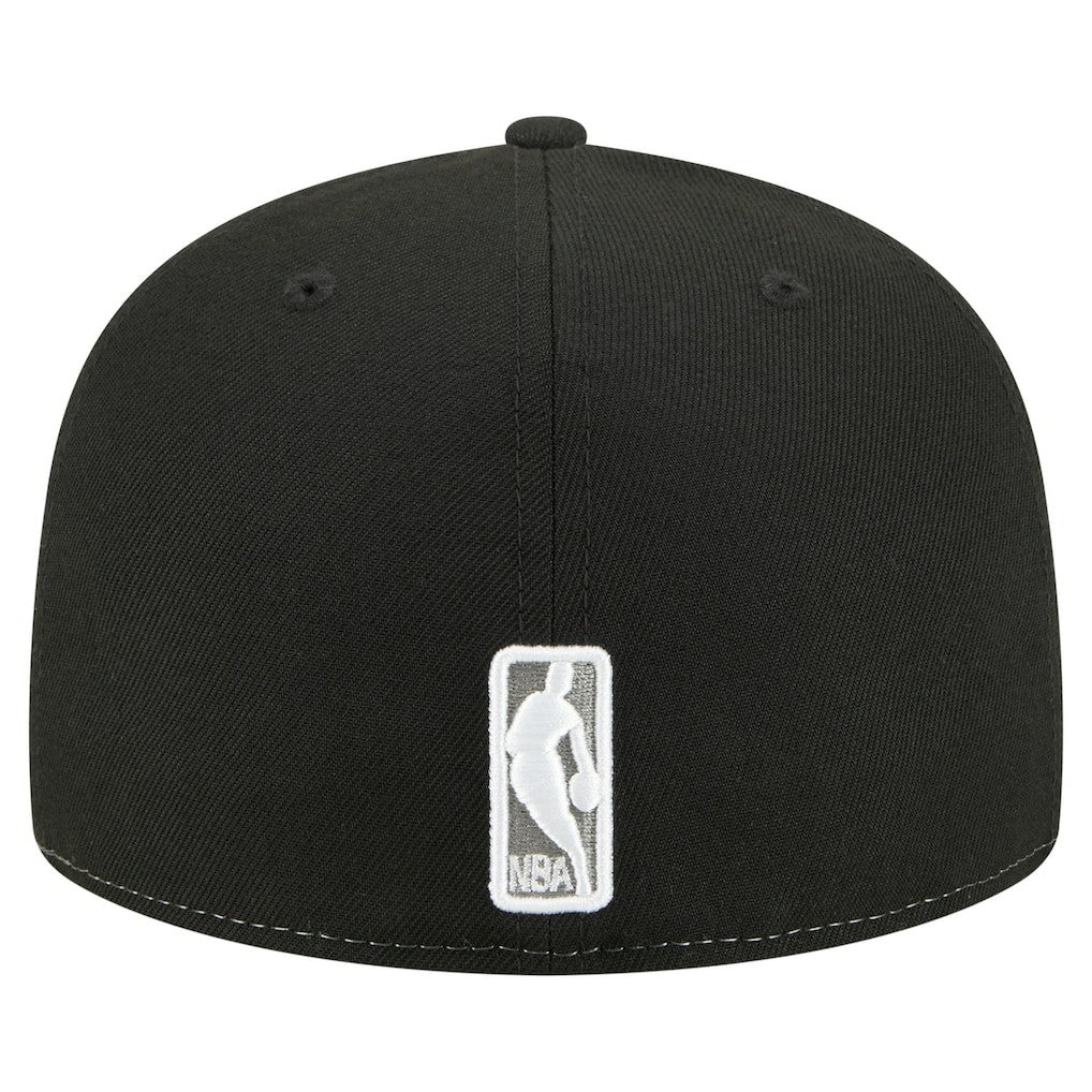 Brooklyn Nets Repeat 59Fifty Fitted Hat - White/Black | New Era sale