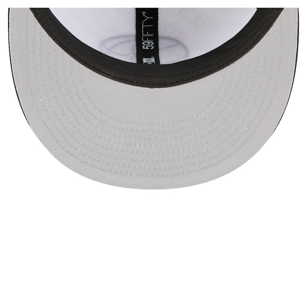 Brooklyn Nets Repeat 59Fifty Fitted Hat - White/Black | New Era sale