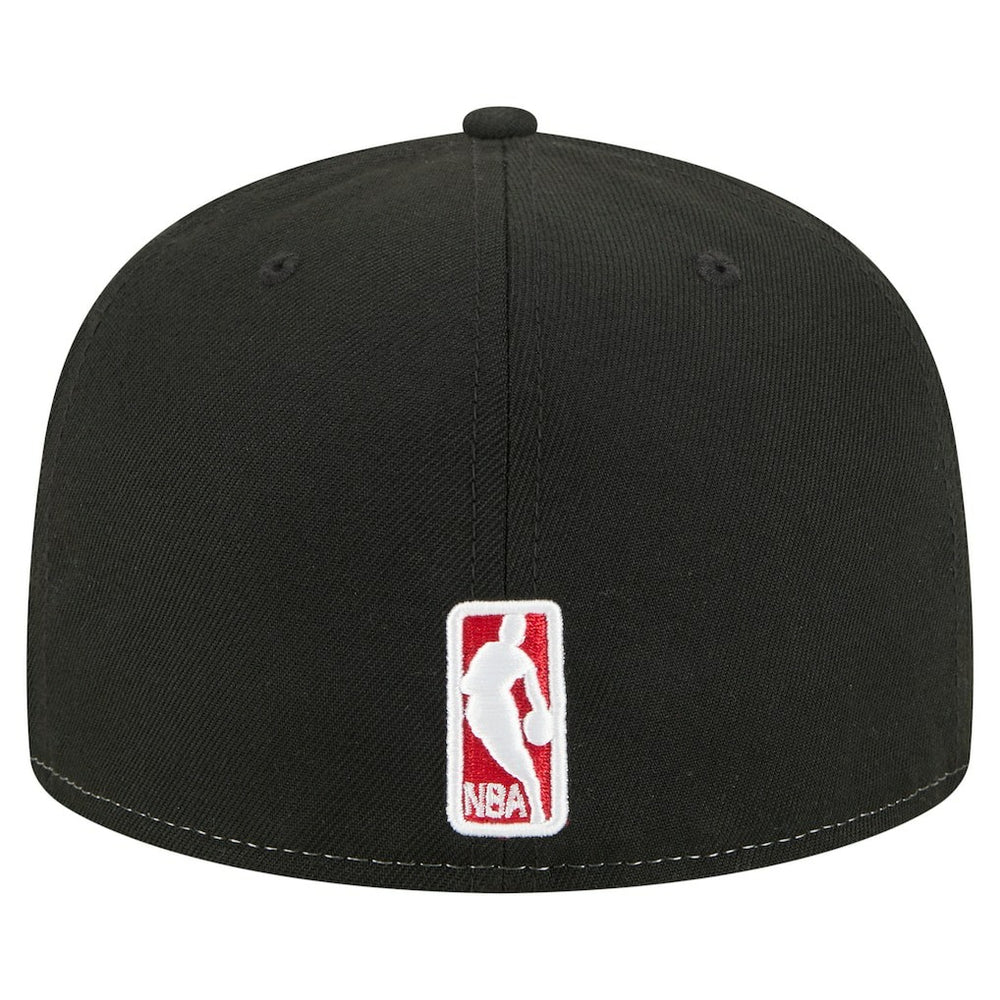 Chicago Bulls Repeat 59Fifty Fitted Hat - White/Black | New Era shop
