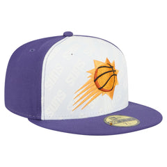 Phoenix Suns Repeat 59Fifty Fitted Hat - White/Purple | New Era discount