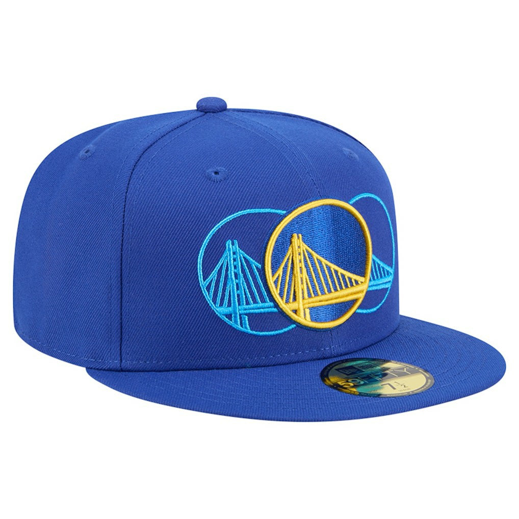 Golden State Warriors Tri-Hit 59Fifty Fitted Hat sale - Royal | New Era discount