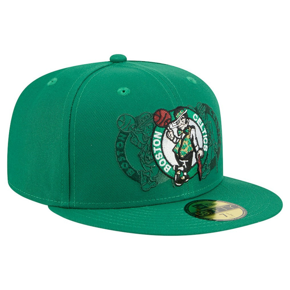Boston Celtics Tri-Hit 59Fifty Fitted Hat - Kelly Green | New Era outlet