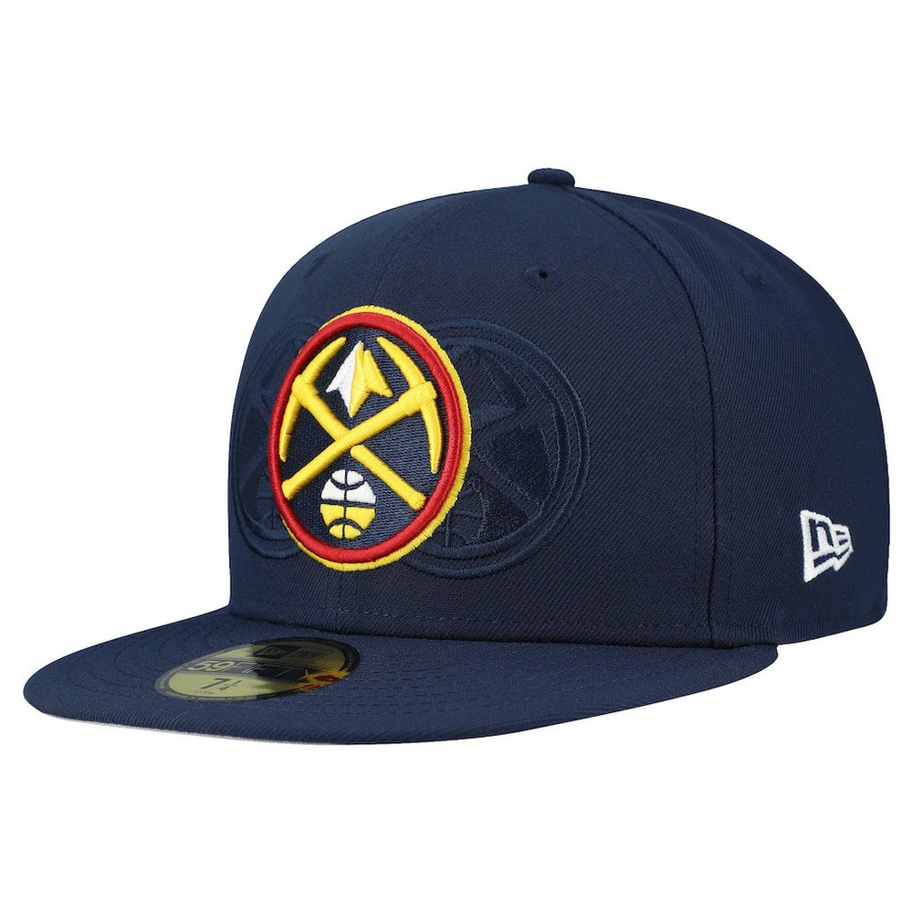 Denver Nuggets Tri-Hit 59Fifty Fitted Hat sale - Navy | New Era online