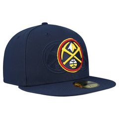 Denver Nuggets Tri-Hit 59Fifty Fitted Hat sale - Navy | New Era online