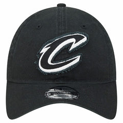 Cleveland Cavaliers Stamp Fabric Applique 9TWENTY Adjustable Hat sale - Black | New Era discount
