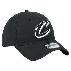 Cleveland Cavaliers Stamp Fabric Applique 9TWENTY Adjustable Hat sale - Black | New Era discount