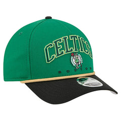 Boston Celtics Bold Arch COOLERA 9FORTY A-Frame M-Crown Adjustable Hat - Kelly Green | New Era sale