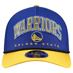 Golden State Warriors Bold Arch COOLERA 9FORTY A-Frame M-Crown Adjustable Hat sale - Royal | New Era for sale
