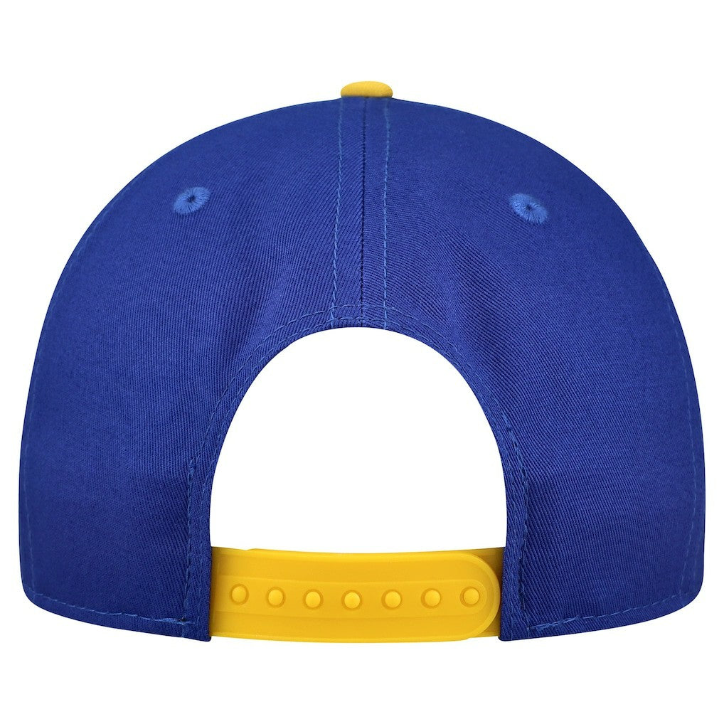 Golden State Warriors Bold Arch COOLERA 9FORTY A-Frame M-Crown Adjustable Hat sale - Royal | New Era for sale