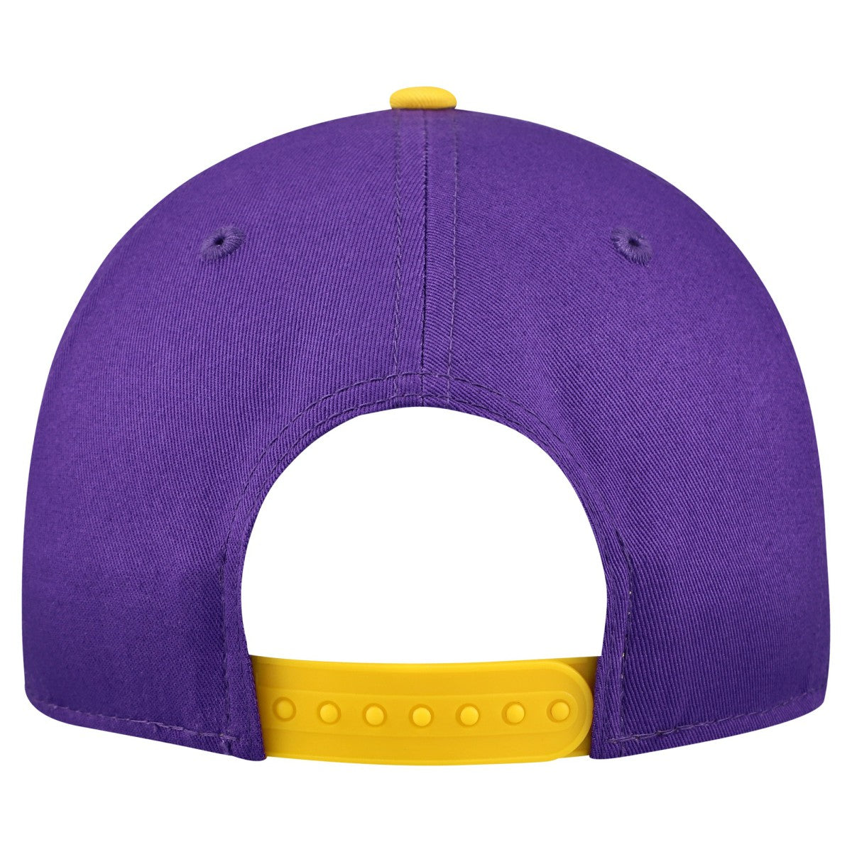 Los Angeles Lakers Bold Arch COOLERA 9FORTY A-Frame M-Crown Adjustable Hat - Purple | New Era shop