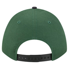 Milwaukee Bucks Bold Arch COOLERA 9FORTY A-Frame M-Crown Adjustable Hat - Hunter Green | New Era shop