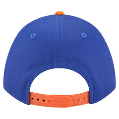 New York Knicks Bold Arch COOLERA 9FORTY A-Frame M-Crown Adjustable Hat - Blue | New Era for sale
