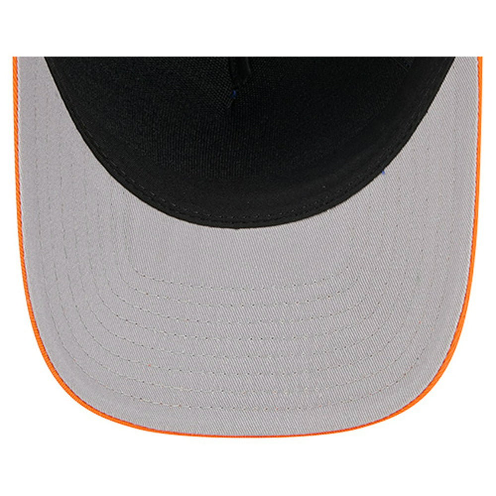 New York Knicks Bold Arch COOLERA 9FORTY A-Frame M-Crown Adjustable Hat - Blue | New Era for sale
