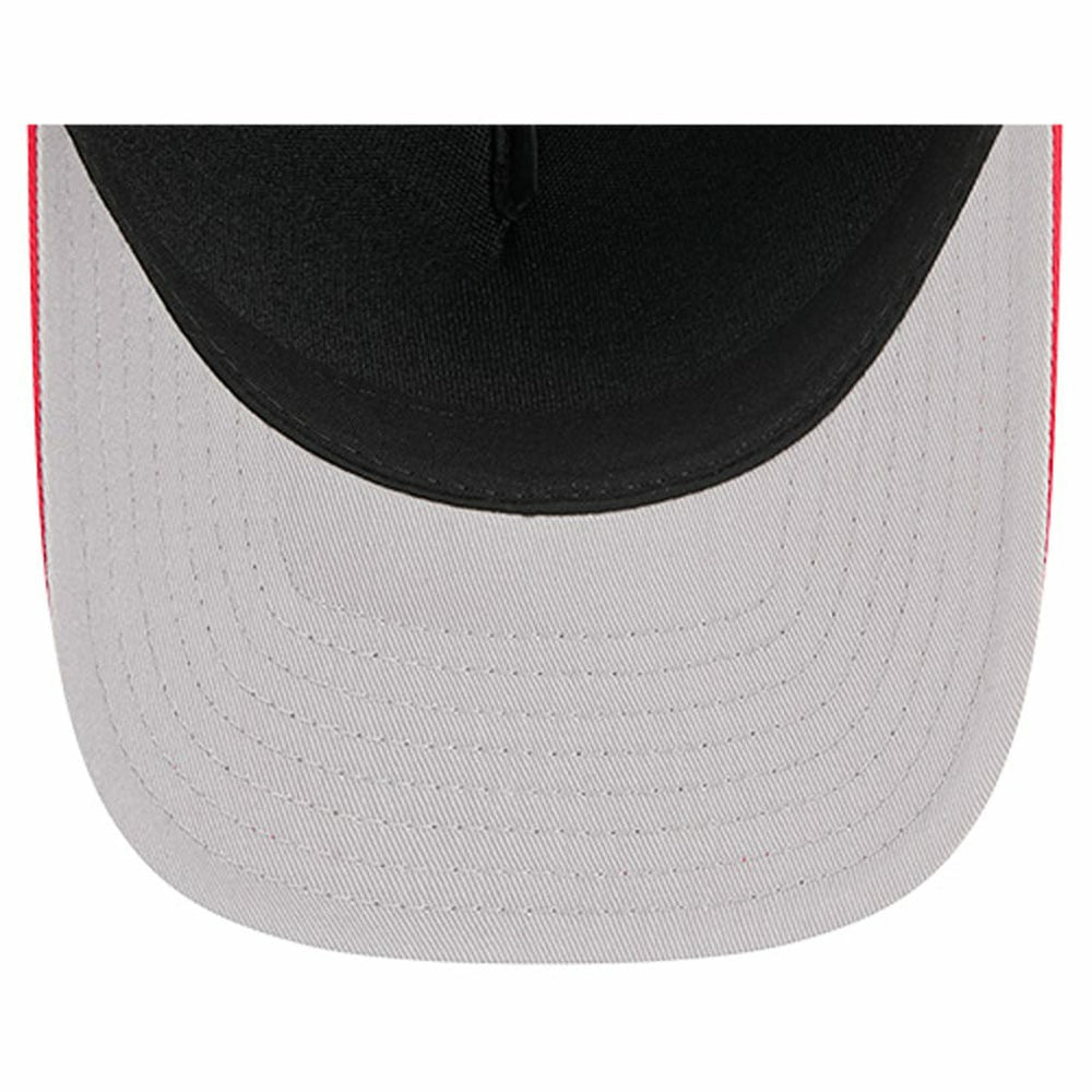 Chicago Bulls Bold Arch COOLERA 9FORTY A-Frame M-Crown Adjustable Hat - Black | New Era for sale