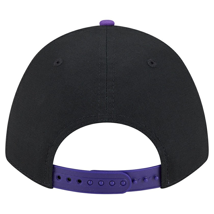 Sacramento Kings Bold Arch COOLERA 9FORTY A-Frame M-Crown Adjustable Hat - Black | New Era sale