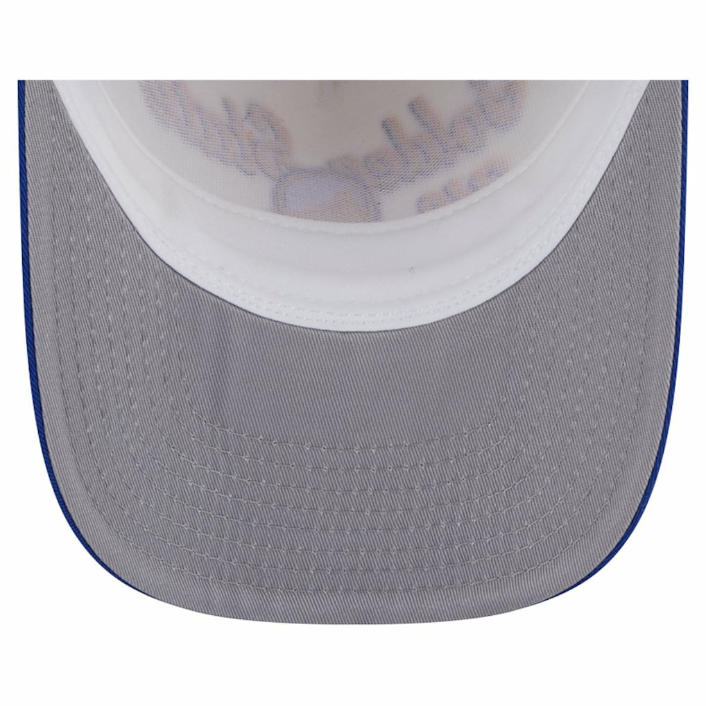 Golden State Warriors Chainstitch 9FIFTY A-Frame Snapback Hat sale - Cream/Royal | New Era shop