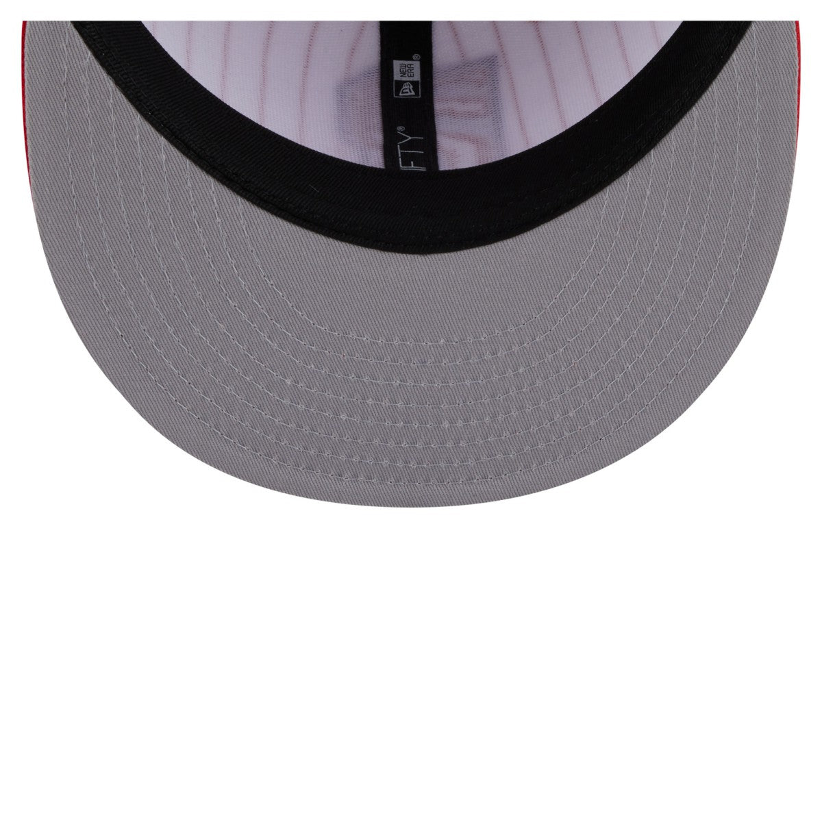 Toronto Raptors Deceptor Pinstripe 9FIFTY Snapback Hat - White | New Era shop