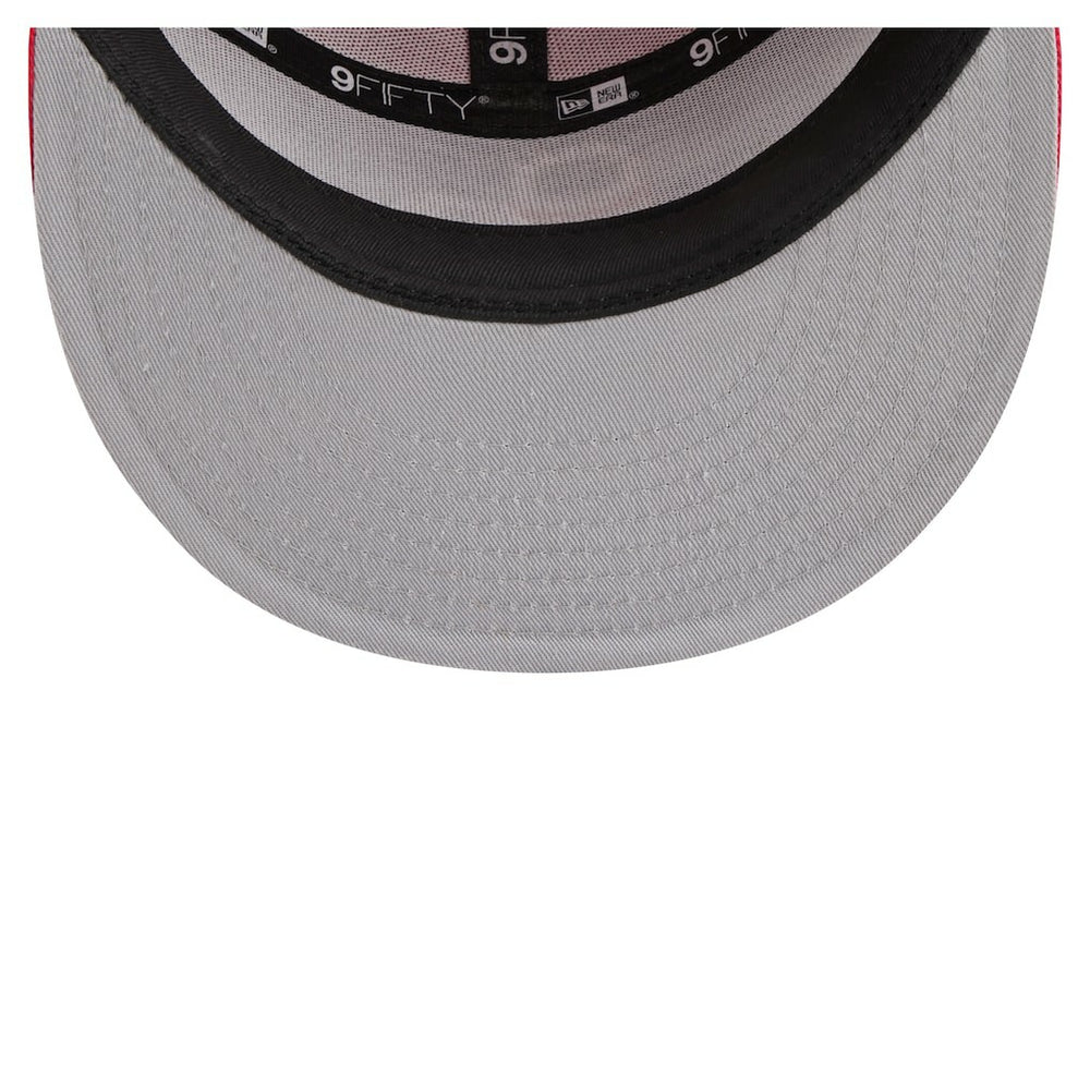 Philadelphia 76ers Outdoor Split Panel 9FIFTY Snapback Hat - Royal/Red | New Era sale
