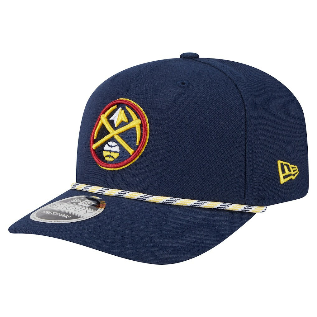 Denver Nuggets Rope 9SEVENTY Adjustable Hat sale - Navy | New Era cheap