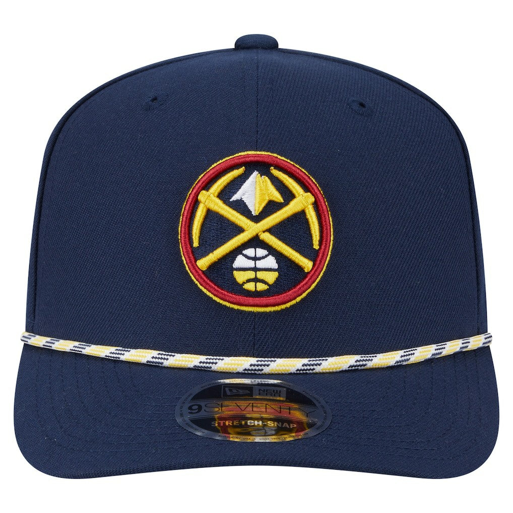 Denver Nuggets Rope 9SEVENTY Adjustable Hat sale - Navy | New Era cheap