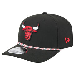 Chicago Bulls Rope 9SEVENTY Adjustable Hat - Black | New Era shop