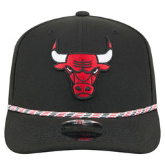 Chicago Bulls Rope 9SEVENTY Adjustable Hat - Black | New Era shop