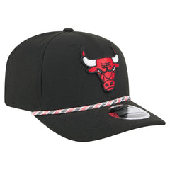 Chicago Bulls Rope 9SEVENTY Adjustable Hat - Black | New Era shop