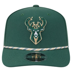 Milwaukee Bucks Rope 9SEVENTY Adjustable Hat - Hunter Green | New Era outlet