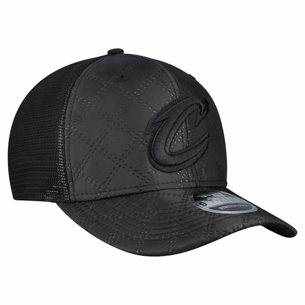 Cleveland Cavaliers Quilted 9SEVENTY Trucker Adjustable Hat sale - Black | New Era shop