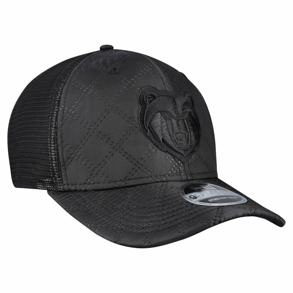 Memphis Grizzlies Quilted 9SEVENTY Trucker Adjustable Hat - Black | New Era discount
