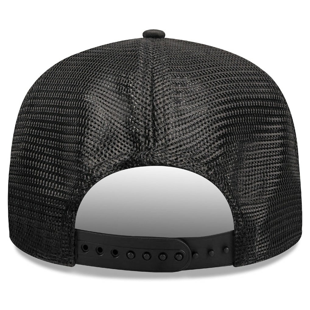 Boston Celtics Quilted 9SEVENTY Trucker Adjustable Hat - Black | New Era sale
